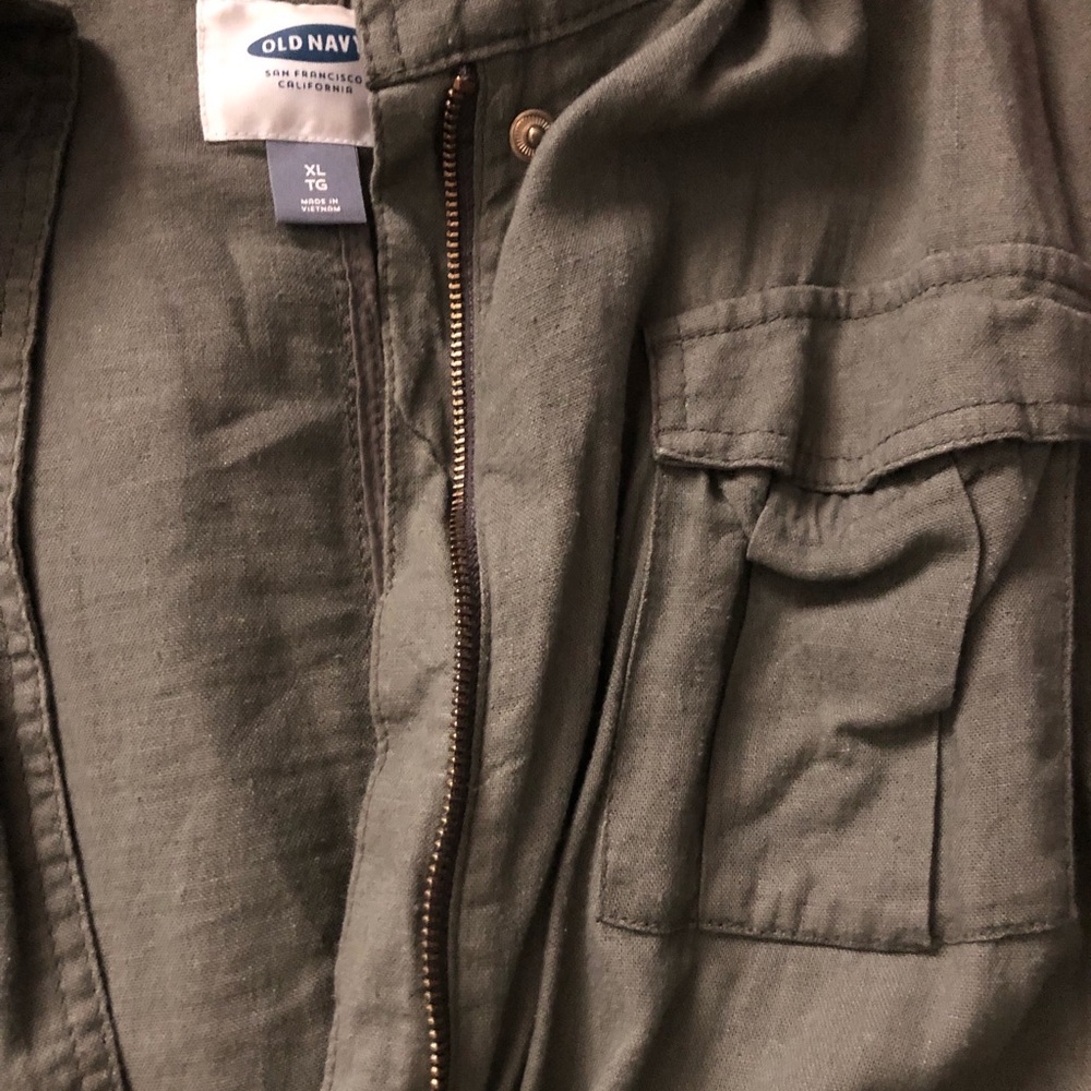 Olive green jacket